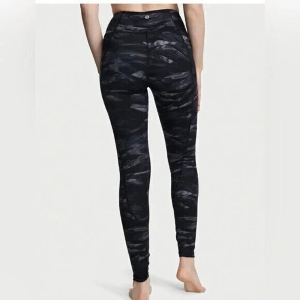 Victoria's Secret Leggings High waist black Cloud Pocket Meduim L Dreamy Zebra